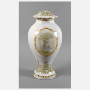 KPM Berlin übergroße Deckelvase