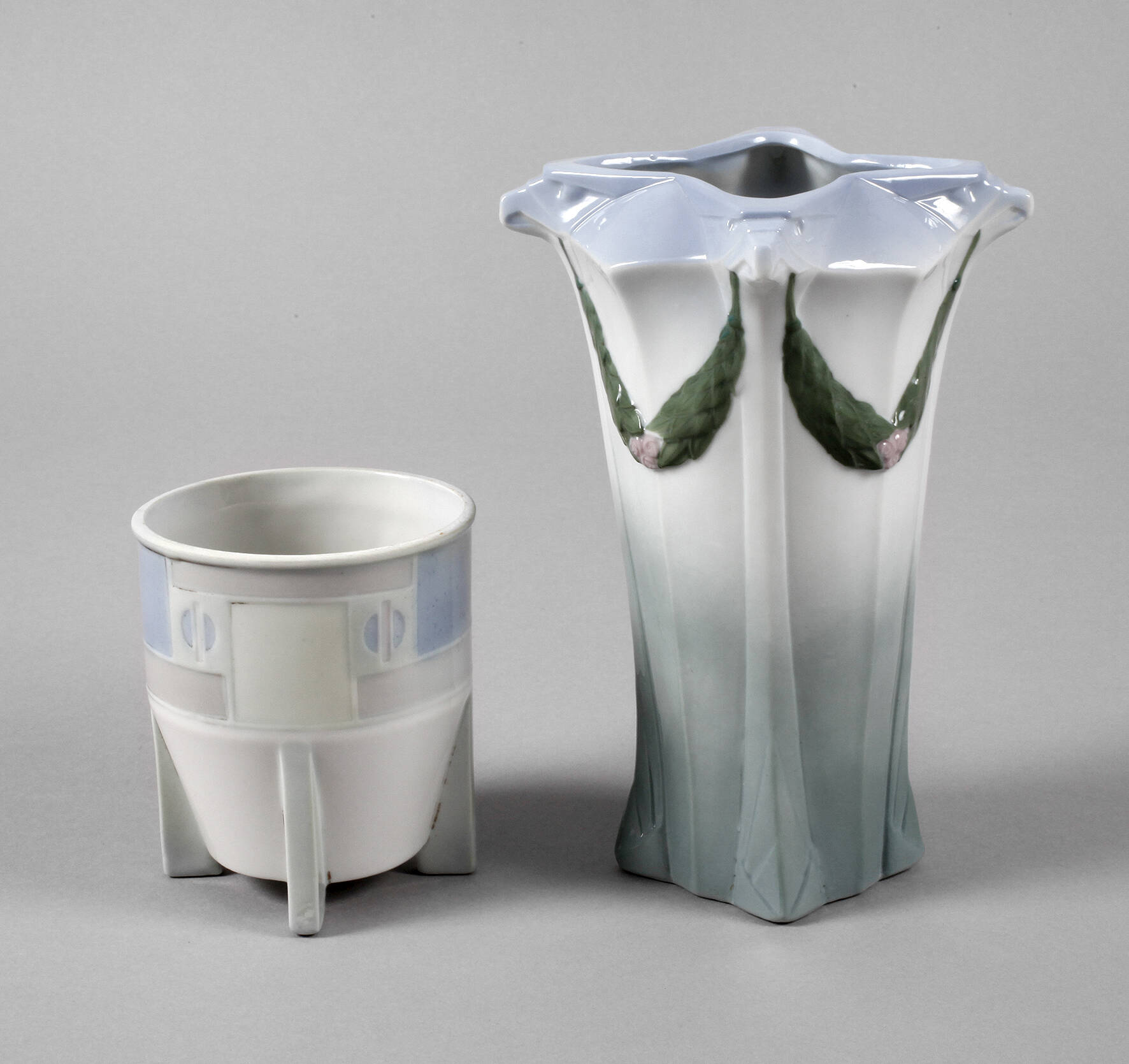 Vase und Cachepot Jugendstil
