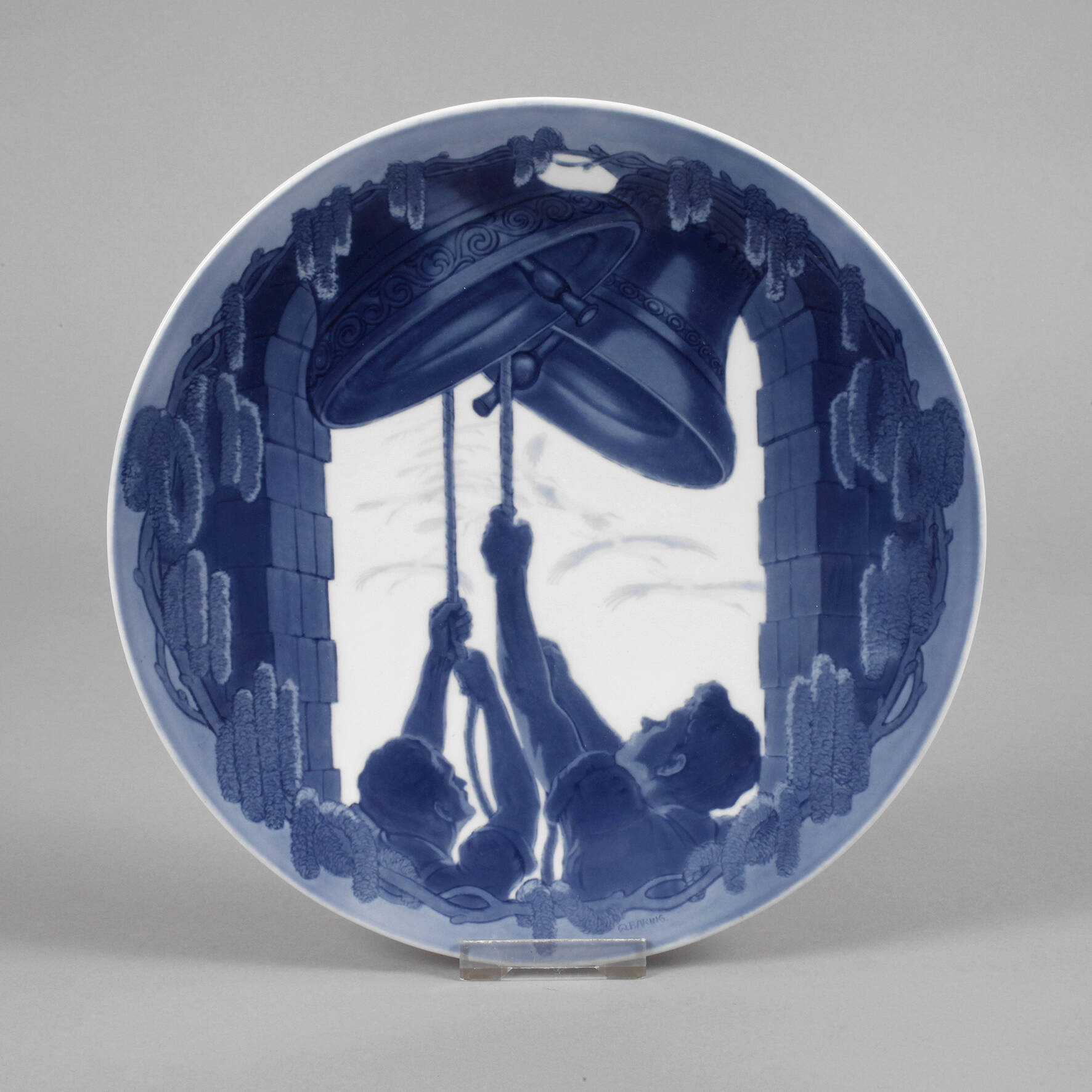 Meissen Teller "Glockenläuter"