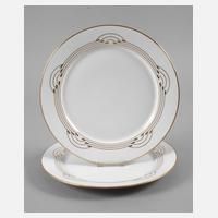 Meissen zwei Teller aus dem "Bügelmusterservice"111