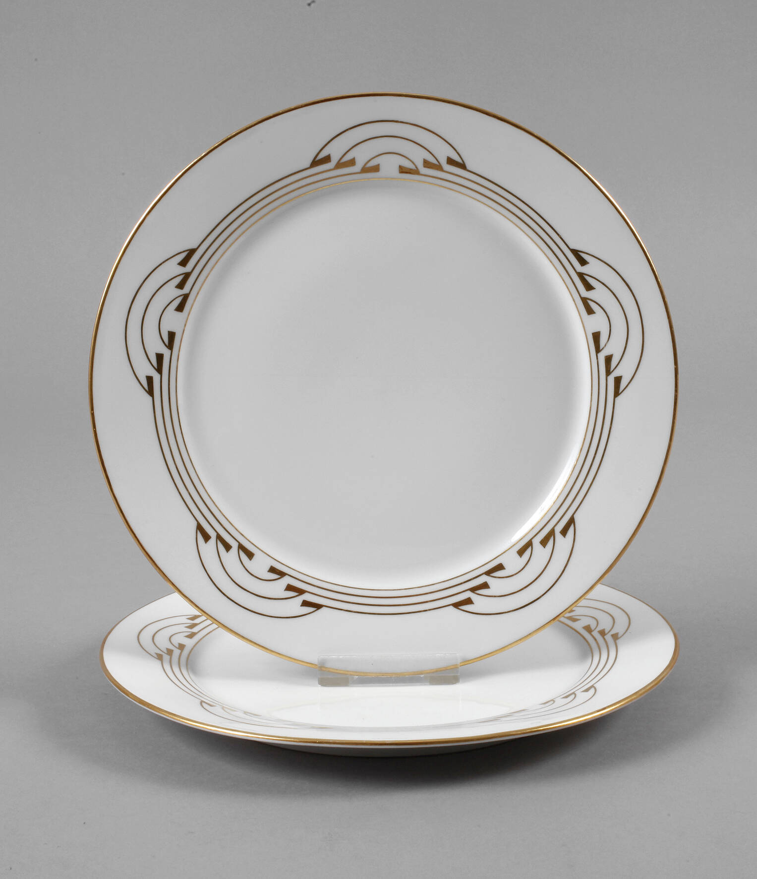 Meissen zwei Teller aus dem "Bügelmusterservice"