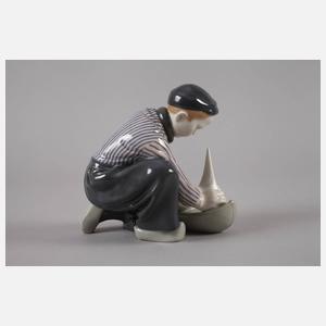 Meissen "Holländischer Junge mit Schiff"