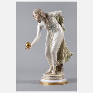 Meissen Kugelspielerin