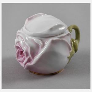 Meissen seltene Rosendose Heinrich Vogeler