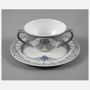 Meissen zwei Teile aus dem "Flügelmusterservice"