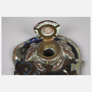 Figürliches Tintenfass Jugendstil