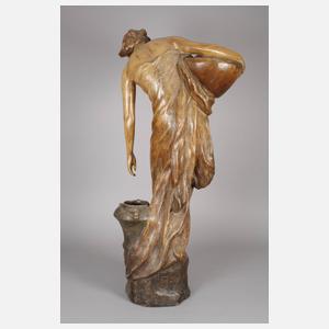 Goldscheider übergroße Figur "Rückkehr vom Brunnen"