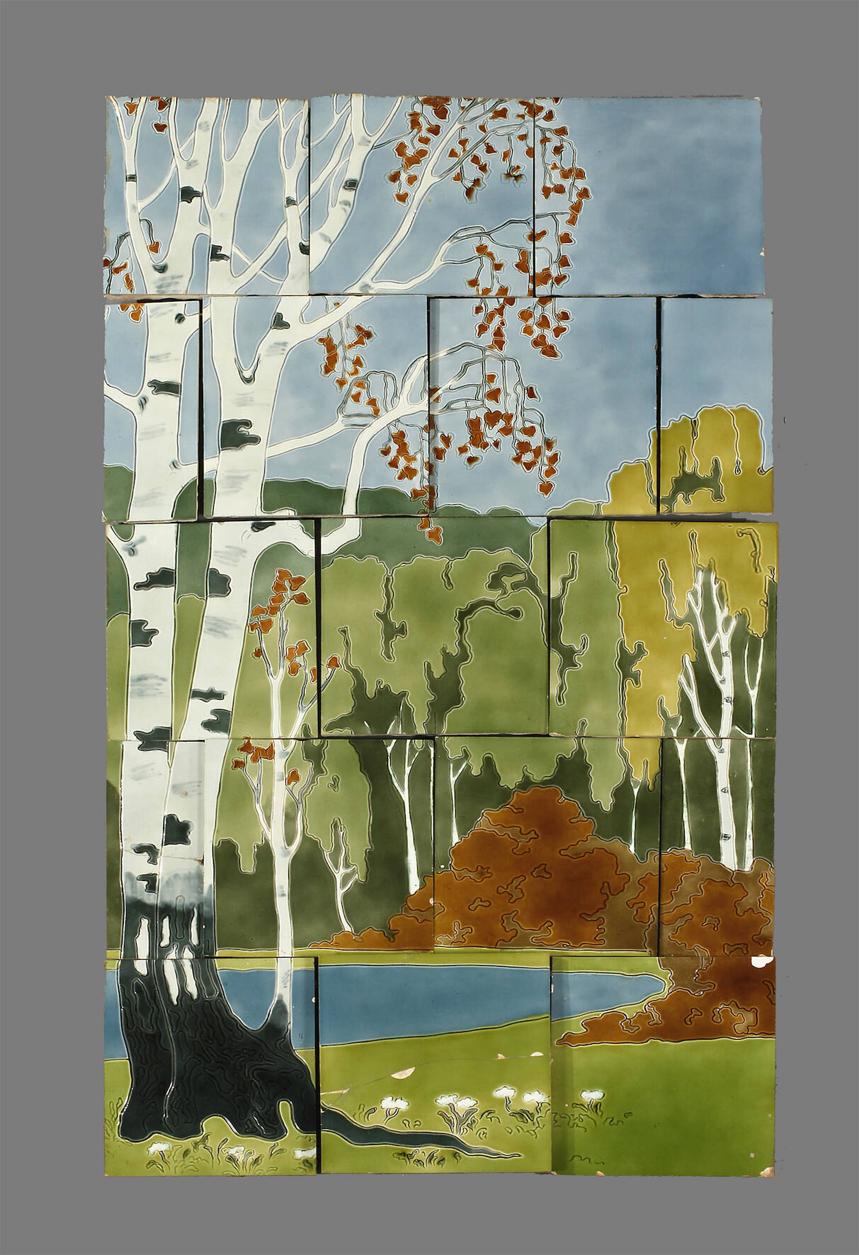 Fliesenbild Jugendstil