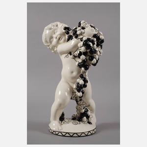 Michael Powolny Putto mit Trauben