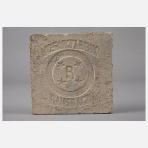 Henry van de Velde vier Fußbodenfliesen