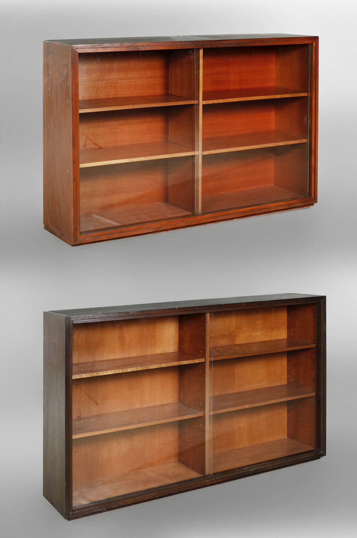 Paar Büchervitrinen Art déco