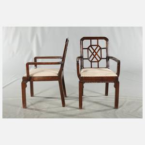 Zwölf Stühle Art déco