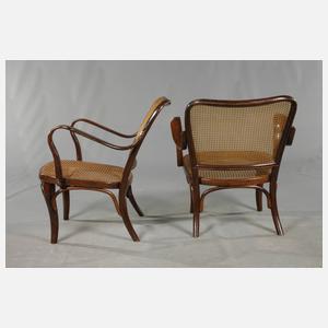 Zwei Armlehnsessel Josef Frank