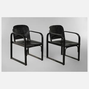 Zwei Armlehnsessel Tatra