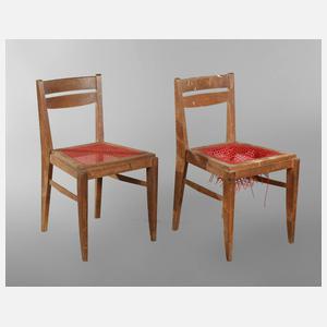 Paar Stühle Frankreich