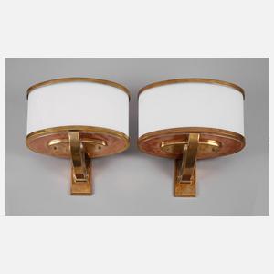 Paar Wandlampen Art déco