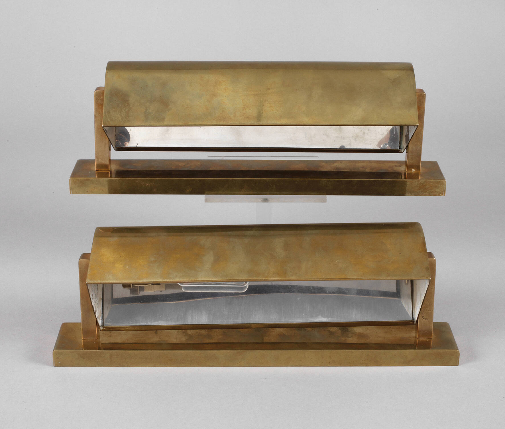 Paar Bilderleuchten Jean Perzel