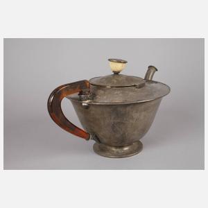 Silberkanne Art déco