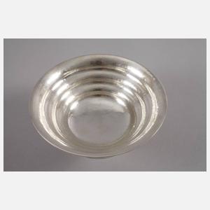 Silberschale Art déco