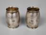 Zwei Silberbecher Art déco