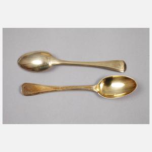 Frankreich zwölf Mokkalöffel Emile Puiforcat