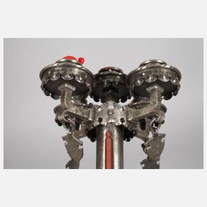 Schmiedeeiserner Leuchter