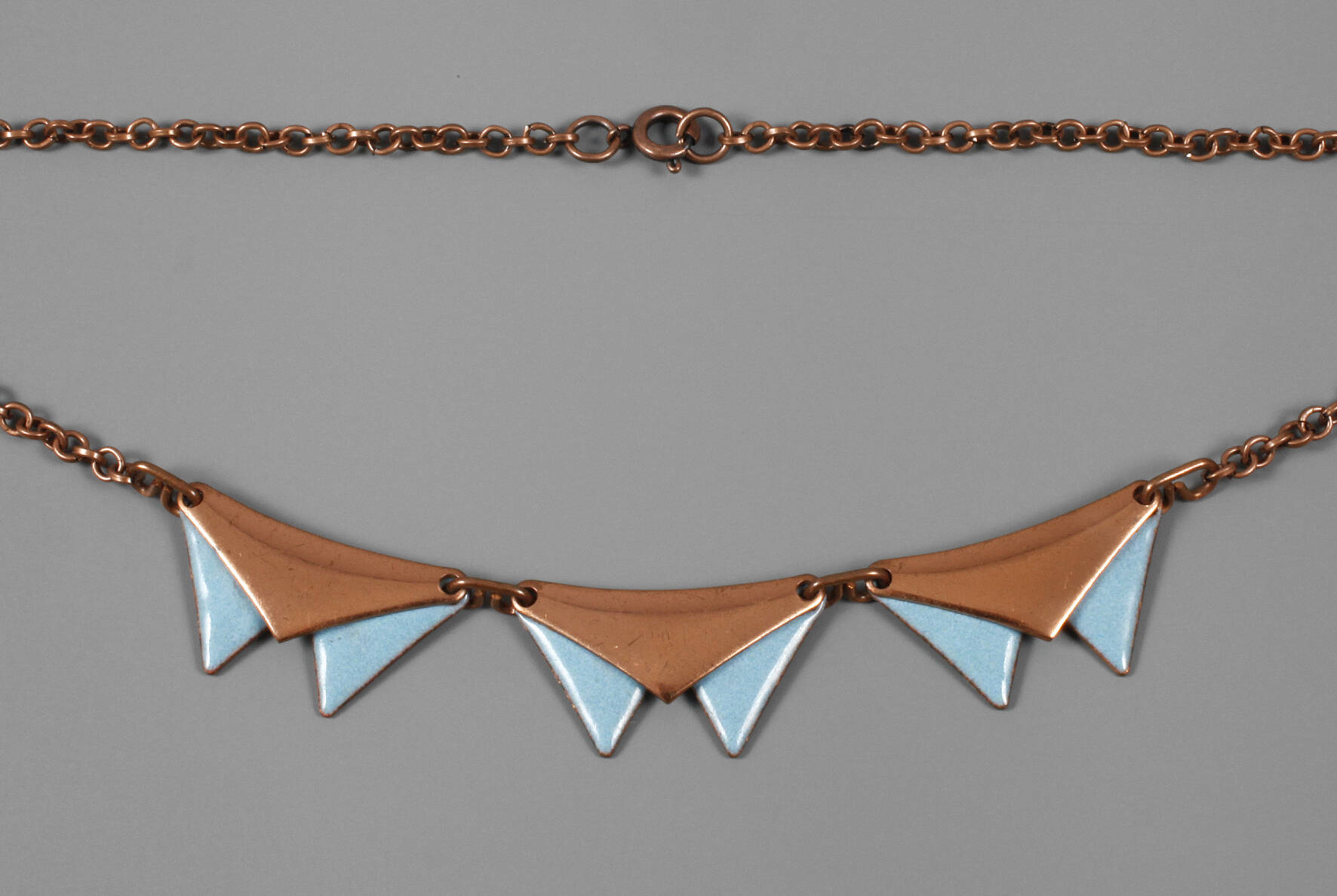 Kupferkette mit Emaille