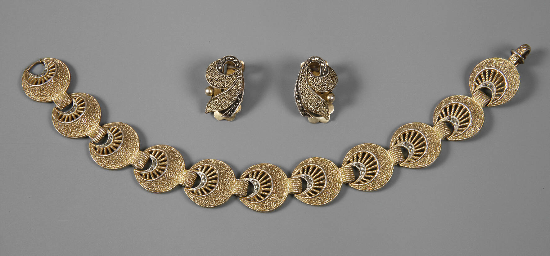 Theodor Fahrner, Armband und Ohrclips