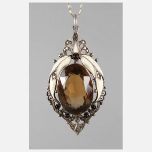 Theodor Fahrner, prächtiger Anhänger