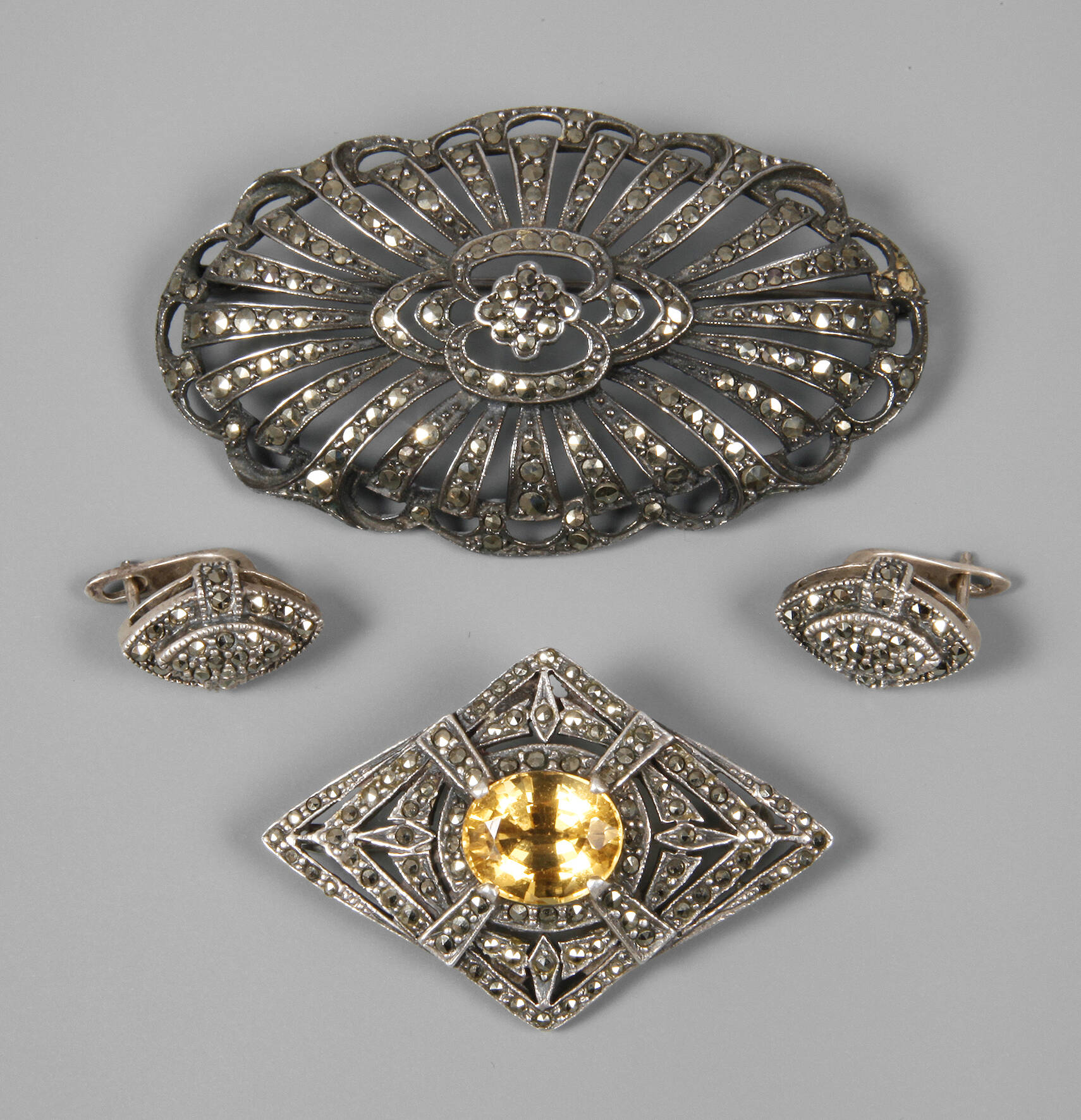 Konvolut Markasitschmuck