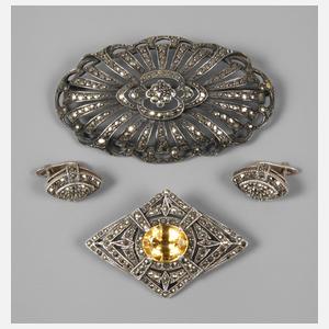 Konvolut Markasitschmuck