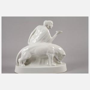 Heubach Ägypterin mit Panther