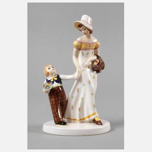 Rosenthal Keramik Mutter mit Kind