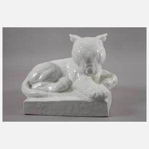 Meissen "Junger Löwe" August Gaul