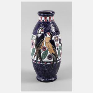 Amphora Vase mit Vogelmotiven