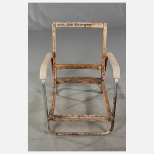 Stahlrohrsessel Slazák