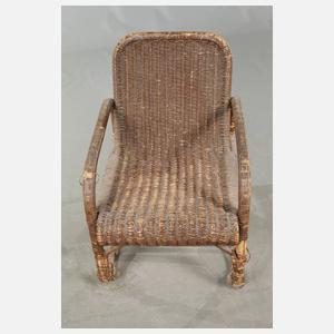Korbsessel Erich Dieckmann