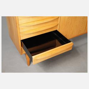 Geschirrschrank mit Regalaufsatz Hellerau