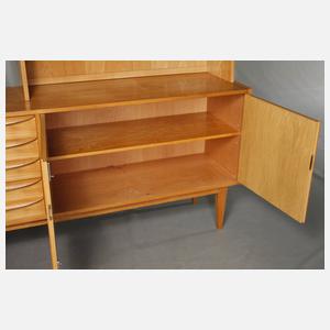 Geschirrschrank mit Regalaufsatz Hellerau