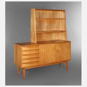 Geschirrschrank mit Regalaufsatz Hellerau