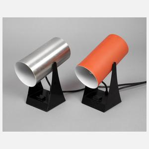 Zwei Tischlampen