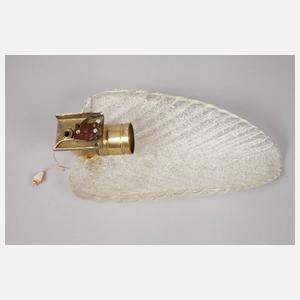 Paar Wandlampen Murano