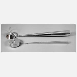 Zwei Design-Deckenlampen