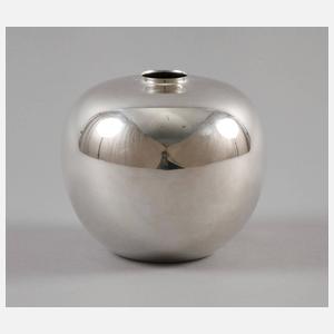 Kugelvase Silber