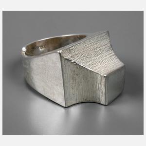 Designring Silber