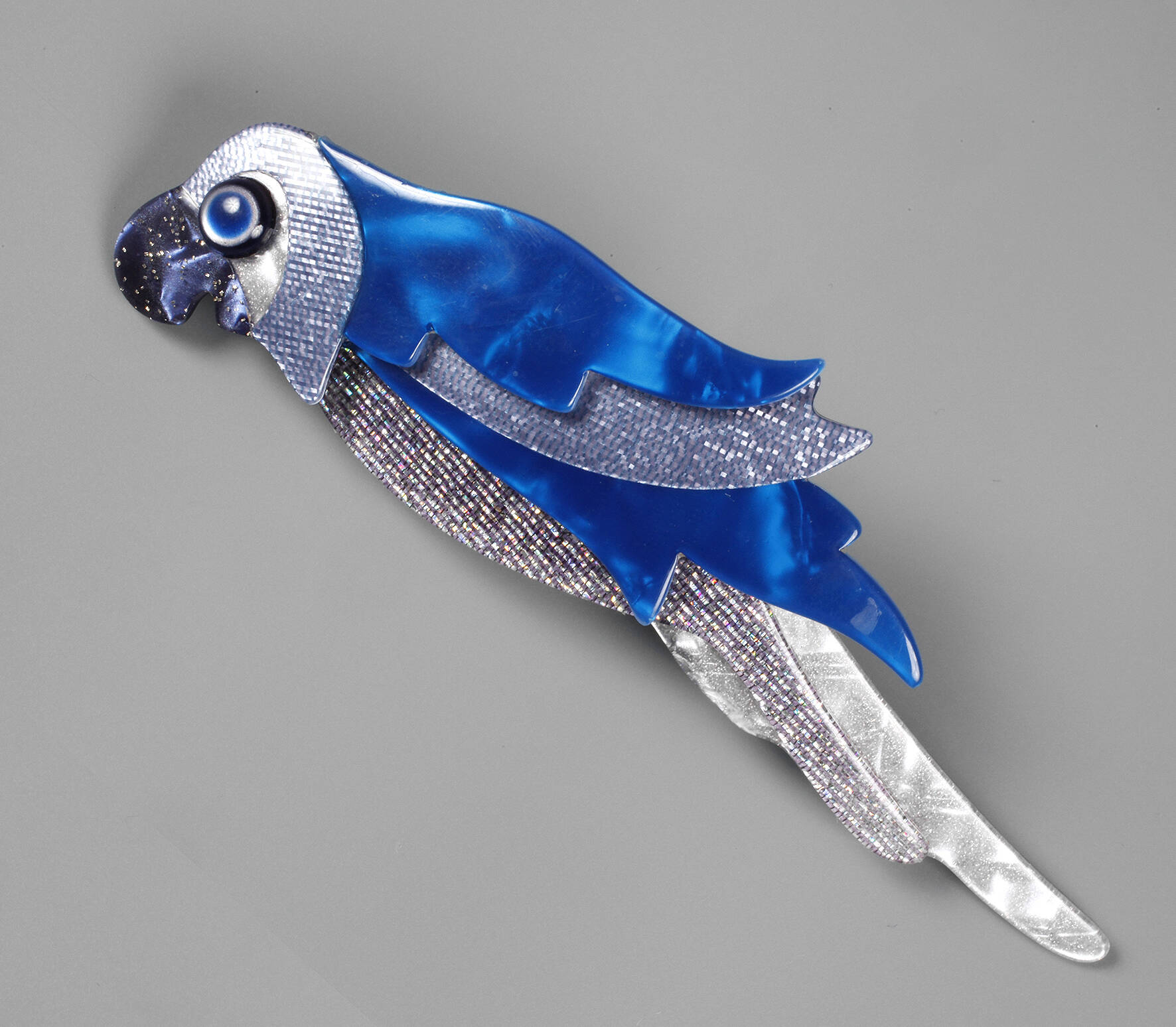 Lea Stein Papageienbrosche