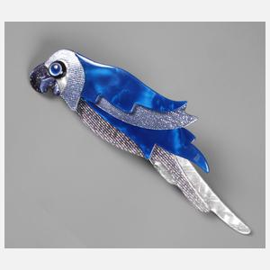 Lea Stein Papageienbrosche