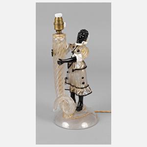 Barovier & Toso figürlicher Lampenfuß