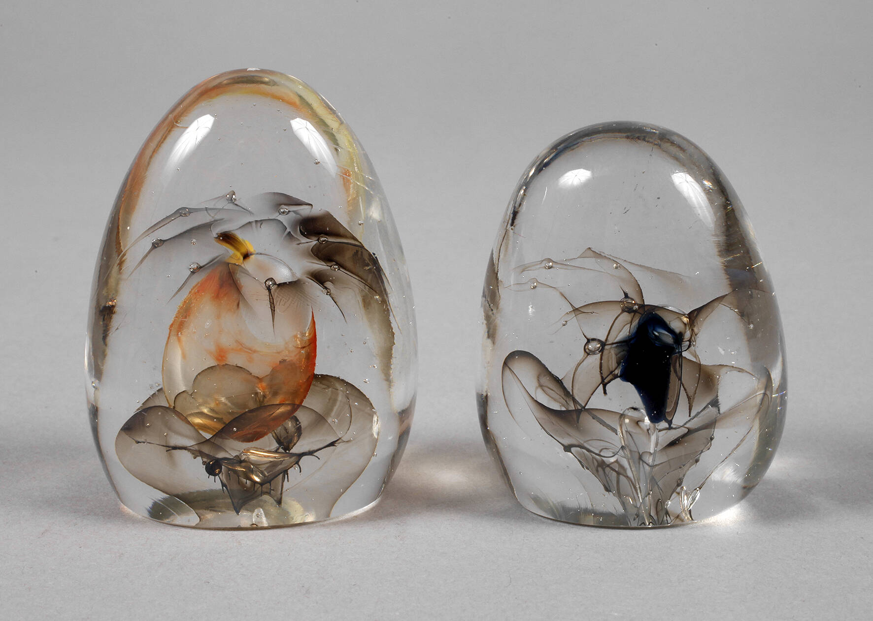 Zwei Glasobjekte Pavel Molnar