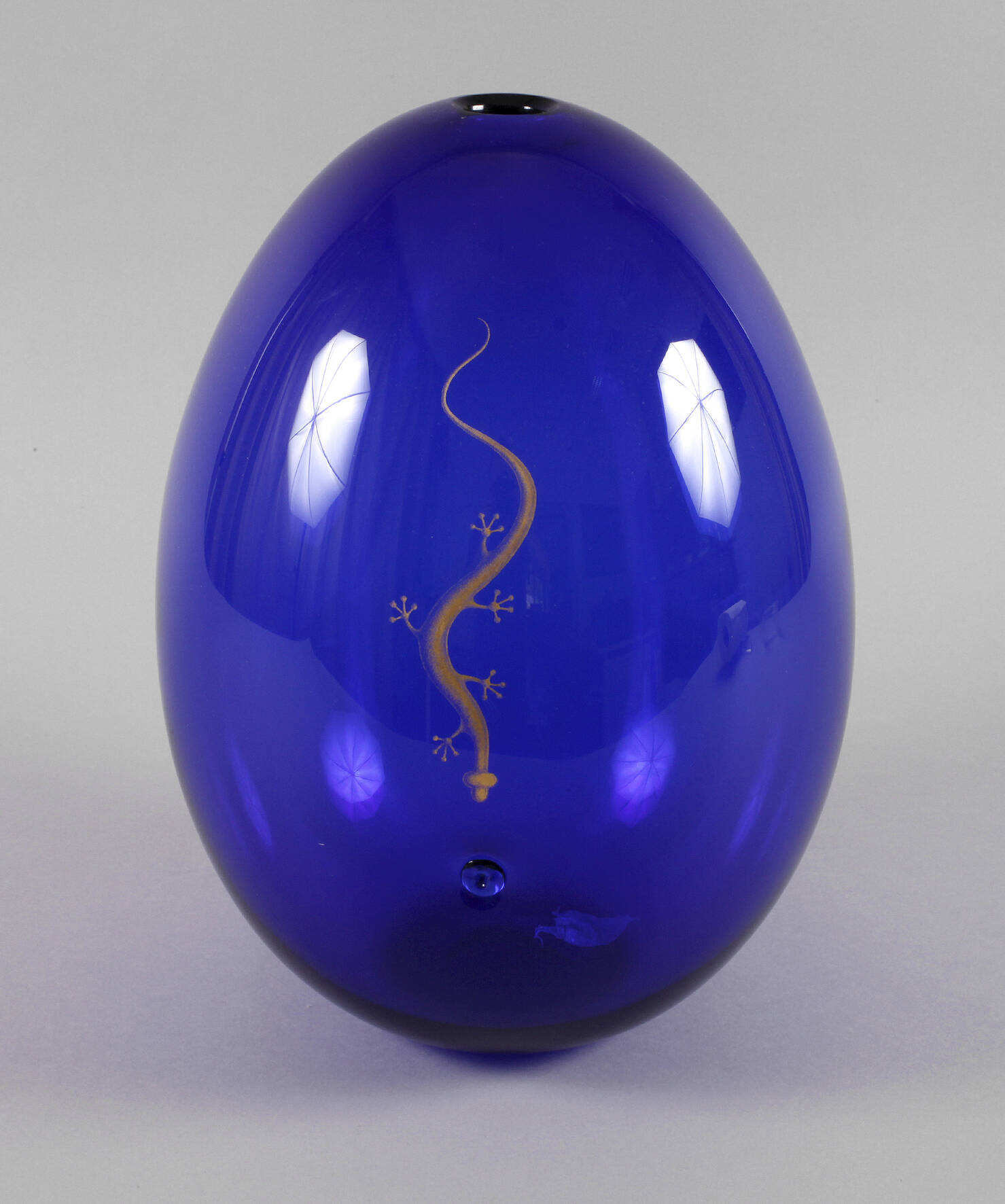 Norberto Moretti große Eivase kobaltblau